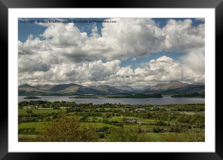 Loch Lomond Vista Framed Mounted Print by GBR Photos