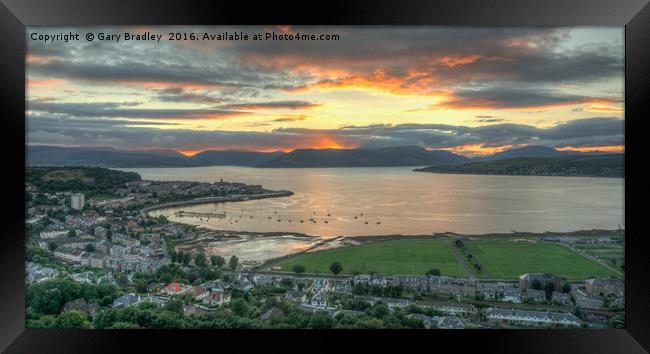 Cardwell Bay Sunset Framed Print by GBR Photos