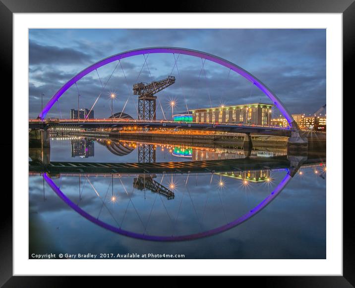 Glasgow Waterfront Framed Mounted Print by GBR Photos