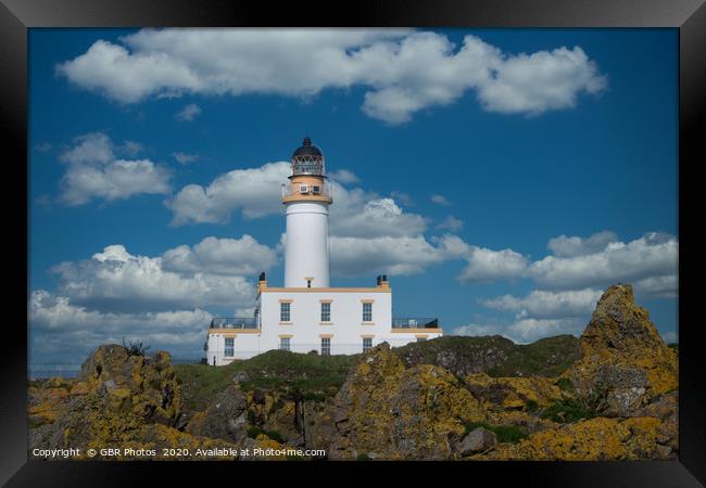 Turnberry Lighthouse Framed Print by GBR Photos