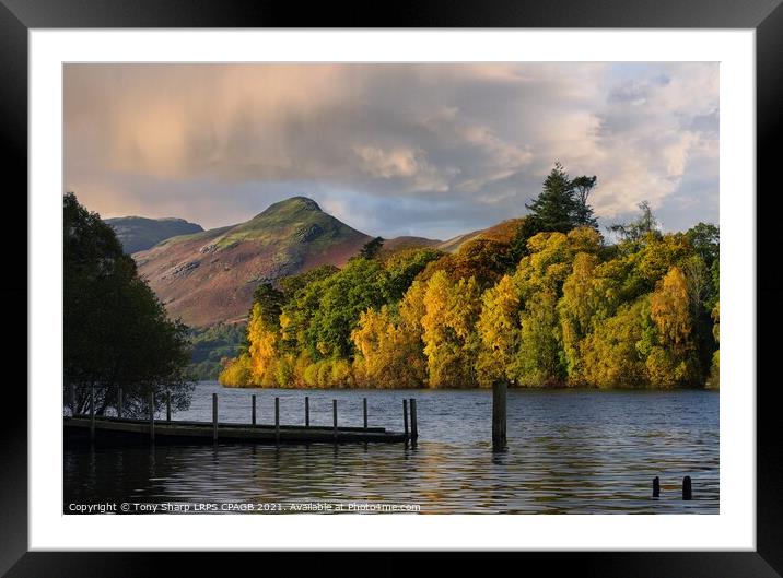 THE LANDING STAGE Framed Mounted Print by Tony Sharp LRPS CPAGB