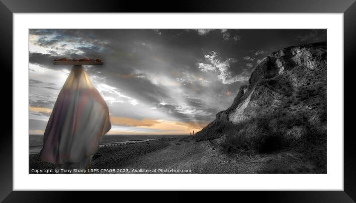 THE  SURREAL JOURNEY HOME  Framed Mounted Print by Tony Sharp LRPS CPAGB