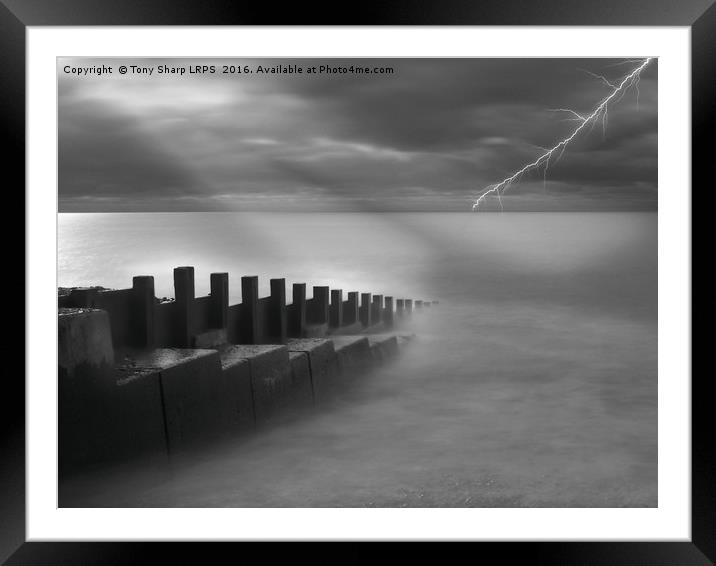 Risky Entrance Framed Mounted Print by Tony Sharp LRPS CPAGB