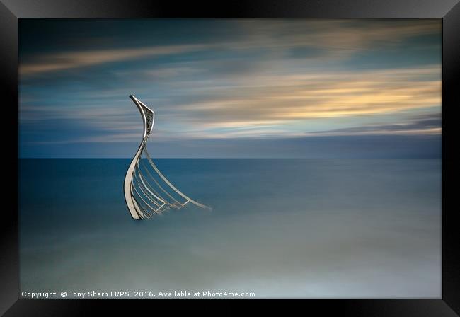 Rising from the Waves Framed Print by Tony Sharp LRPS CPAGB
