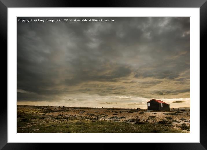 Under a Threatening Sky Framed Mounted Print by Tony Sharp LRPS CPAGB