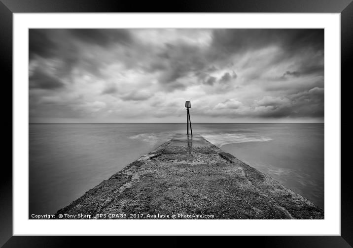 PROSAIC  VIEW (MONO) Framed Mounted Print by Tony Sharp LRPS CPAGB