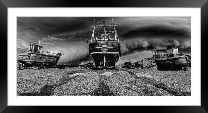 AWAITING THE STORM Framed Mounted Print by Tony Sharp LRPS CPAGB