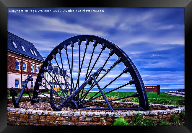 Seaham's Heritage Framed Print by Reg K Atkinson