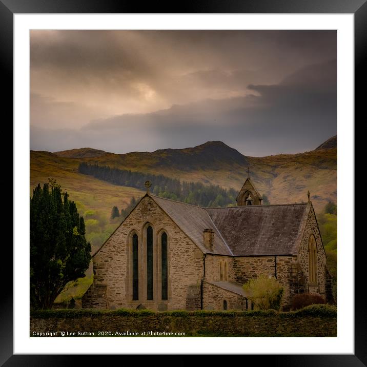 St Mary's Church Framed Mounted Print by Lee Sutton