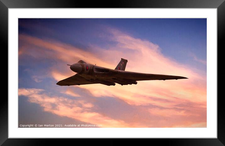 Vulcan Framed Mounted Print by Ian Merton