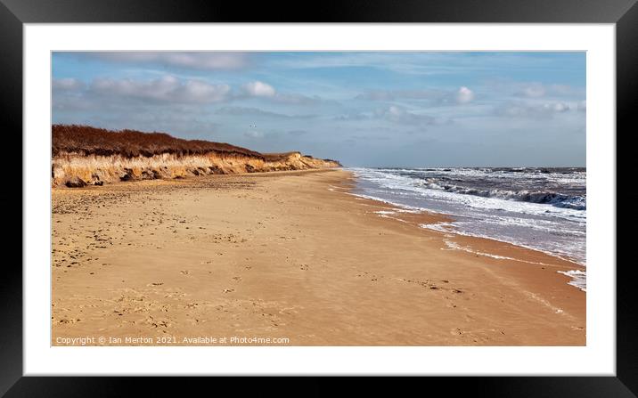 Land And Sea Framed Mounted Print by Ian Merton