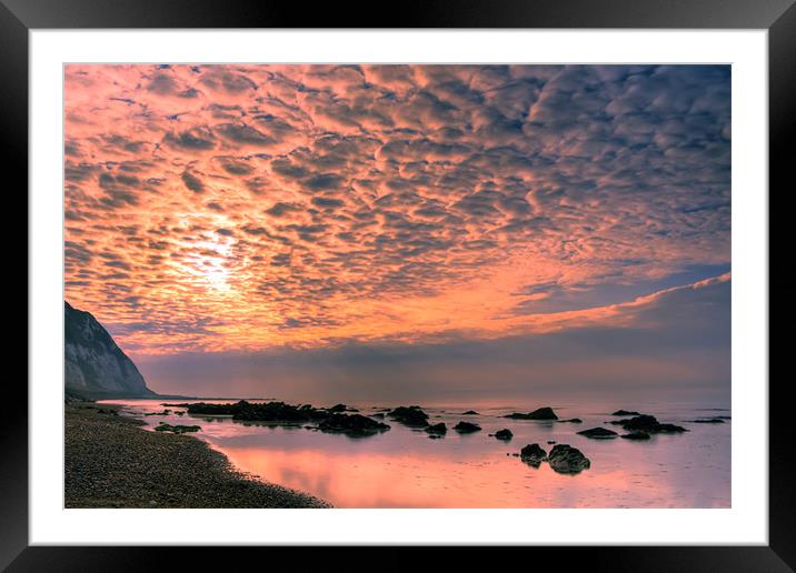 Cloud Illumination Framed Mounted Print by Alice Gosling