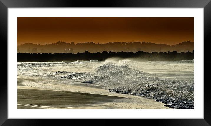  Quite rightly the Gold Coast Framed Mounted Print by Trevor Kerr
