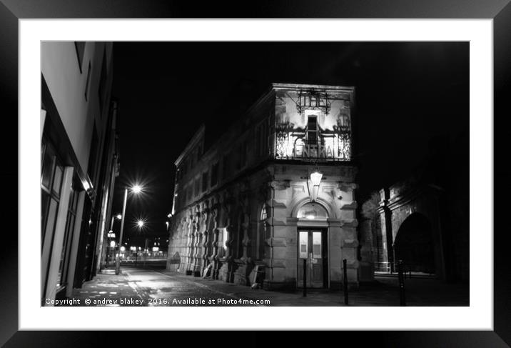 Central Pub, Gateshead Framed Mounted Print by andrew blakey