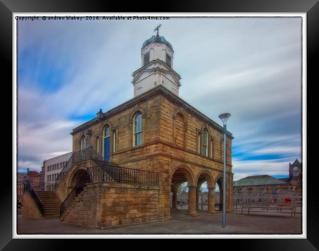 Old Town Hall, South Shields Framed Print by andrew blakey