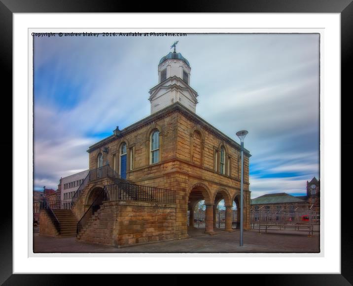 Old Town Hall, South Shields Framed Mounted Print by andrew blakey