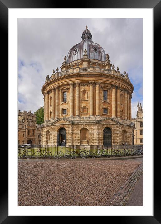 The Radcliffe Camera Framed Mounted Print by Richard Downs