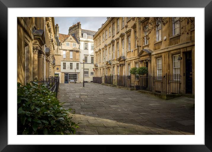 City of Bath Framed Mounted Print by Richard Downs