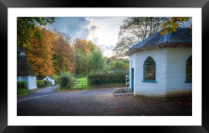 St Fagans Autumn Framed Mounted Print by Richard Downs