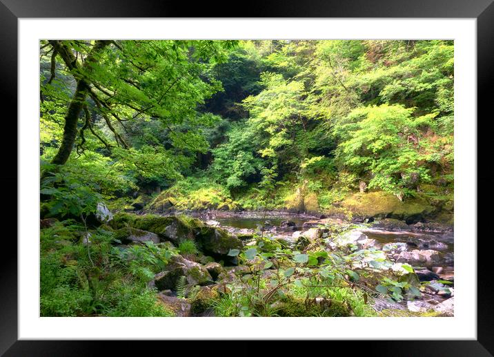 Snowdonia Wales Journey of Mountains Framed Mounted Print by John Williams