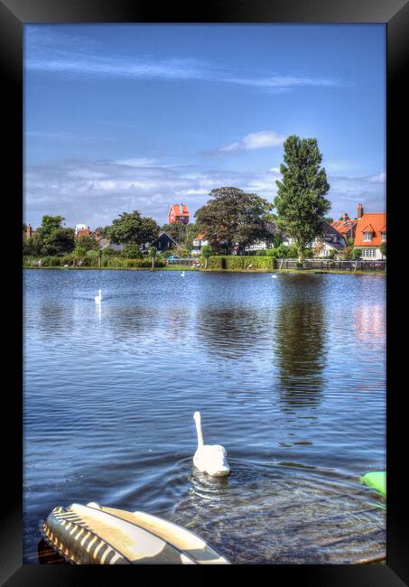 House in the Clouds - Thorpeness Framed Print by David Stanforth