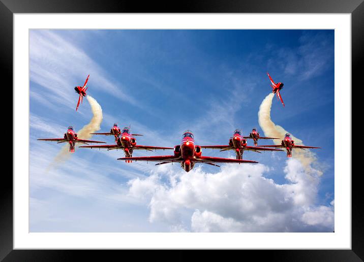 Lockdown Formation Framed Mounted Print by David Stanforth