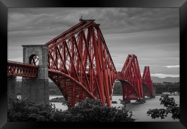 The Bridge Framed Print by Willie Cowie