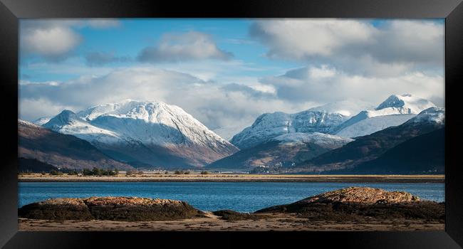 Ballachulish and Glencoe  Framed Print by Willie Cowie