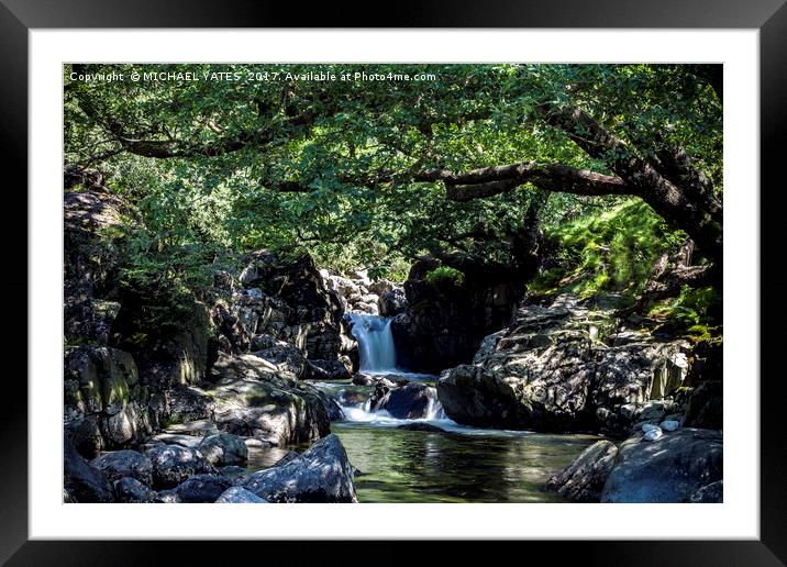 Borrowdale Fairy Pools Framed Mounted Print by MICHAEL YATES