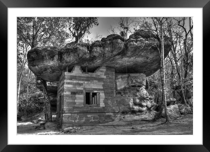 Kou Nang U-Sa -Phu Phra Bat Historical Park Framed Mounted Print by Annette Johnson