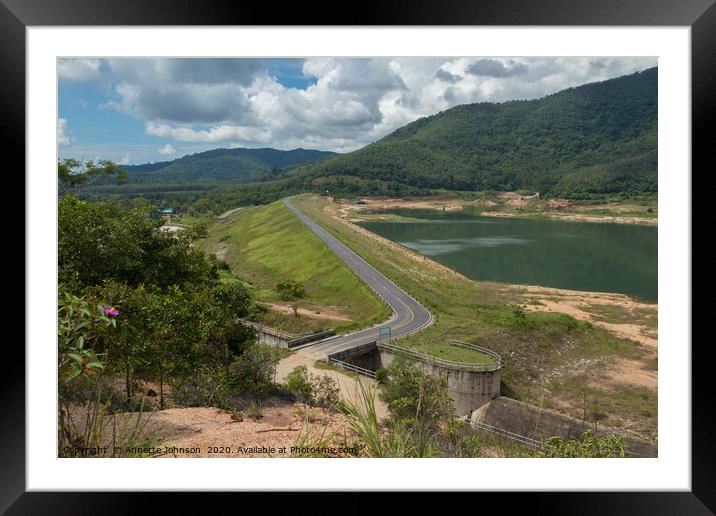 Road to no where! Framed Mounted Print by Annette Johnson