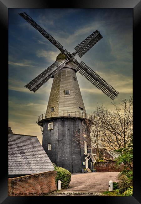 Towering Union Mill Framed Print by Jeremy Sage