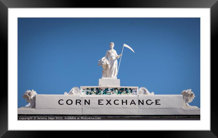 Corn Exchange Framed Mounted Print by Jeremy Sage