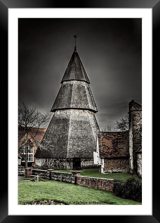 The Unusual Detached Bell Tower of St. Augustine's Framed Mounted Print by Jeremy Sage