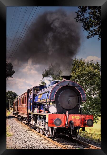 Steaming through Kent Framed Print by Jeremy Sage