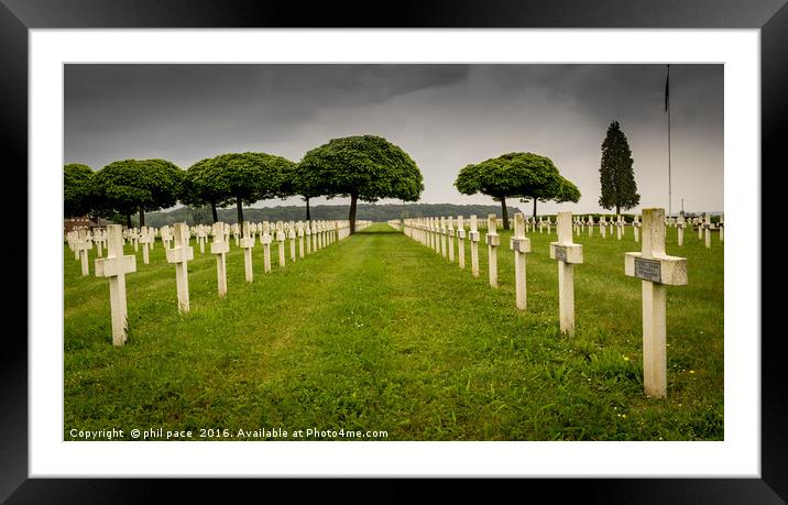 least we forget 3 Framed Mounted Print by phil pace