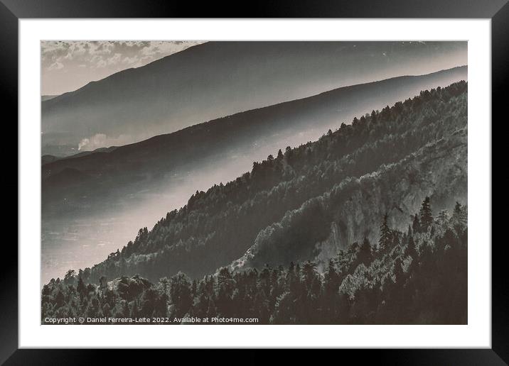 Olympus Mount National Park, Greece Framed Mounted Print by Daniel Ferreira-Leite