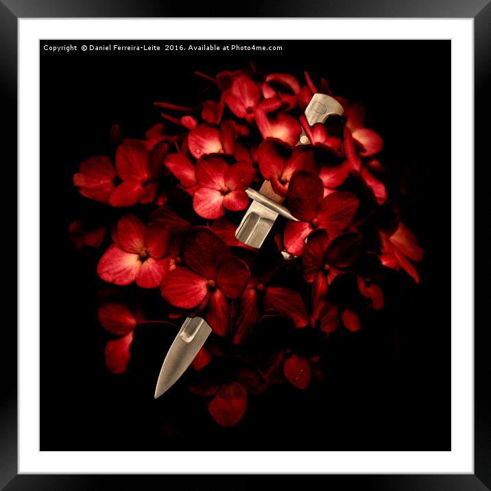 Love Deception Concept Photo Collage Framed Mounted Print by Daniel Ferreira-Leite