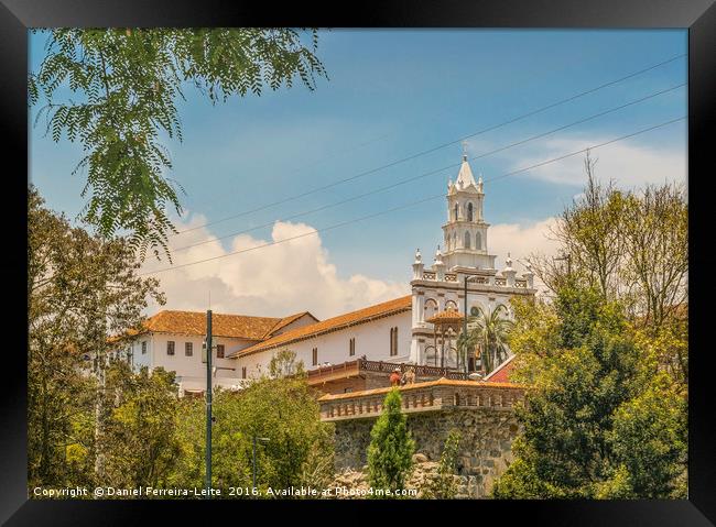 Historic Center of Cuenca, Ecuador Framed Print by Daniel Ferreira-Leite