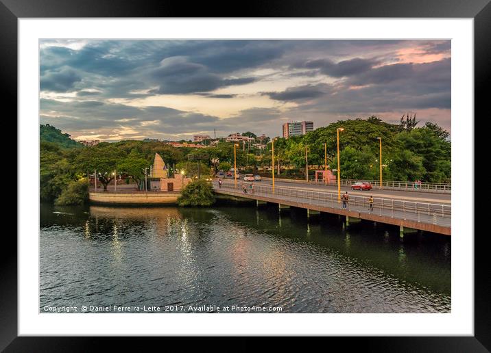 Estero Salado River Guayaquil Ecuador Framed Mounted Print by Daniel Ferreira-Leite