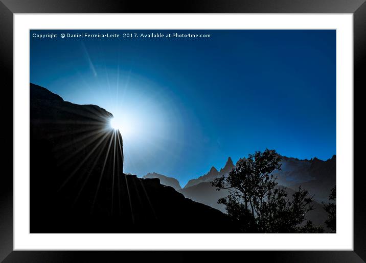 Patagonia Landscape Scene, Aysen, Chile Framed Mounted Print by Daniel Ferreira-Leite