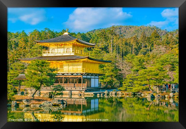 Kinkakuji Golden Pavilion, Kyoto, Japan Framed Print by Daniel Ferreira-Leite
