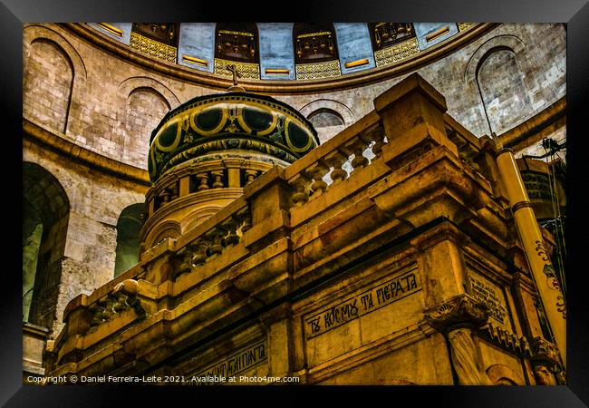 Holy Sepulchre Church, Jerusalem Framed Print by Daniel Ferreira-Leite