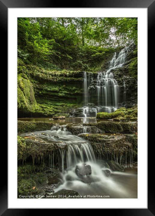 Scaleber Force Framed Mounted Print by Ken Jensen