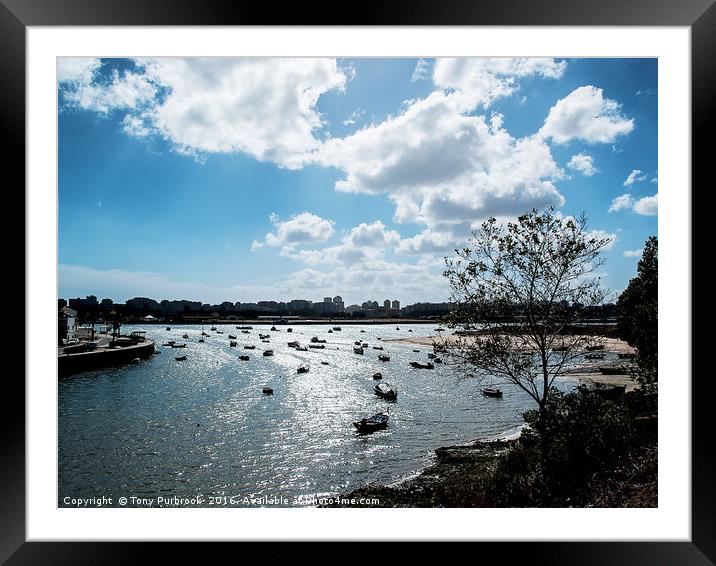 The Tide Turns Framed Mounted Print by Tony Purbrook