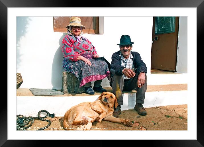 Country Lifestyle Framed Mounted Print by Tony Purbrook