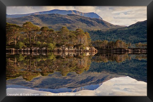 Loch Maree - Scotland Framed Print by Craig Doogan