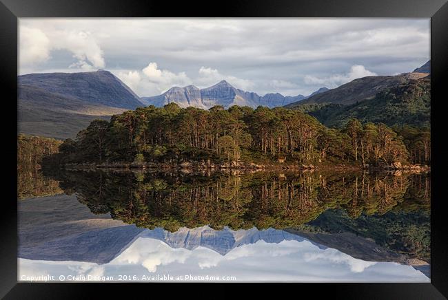 Loch Maree - Scotland Framed Print by Craig Doogan