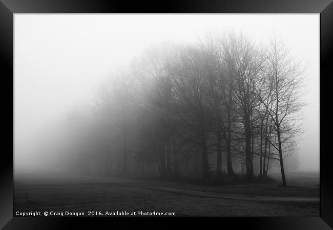 Into the Void Framed Print by Craig Doogan