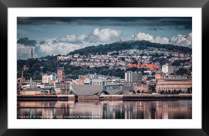 Dundee City  Framed Mounted Print by Craig Doogan